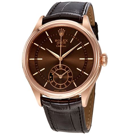 rolex cellini brown leather|rolex cellini wikipedia.